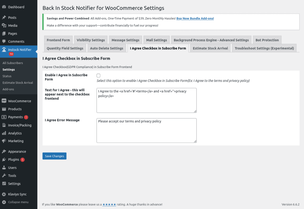 Back In Stock Notifier for WooCommerce | WooCommerce Waitlist Pro screenshot 10