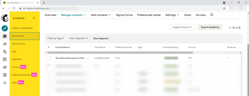 Mailchimp Add-on - Back In Stock Notifier for WooCommerce screenshot 5