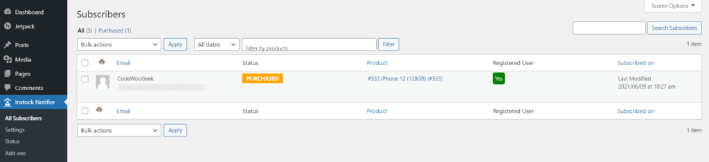Track Sales - Back In Stock Notifier for WooCommerce screenshot 8