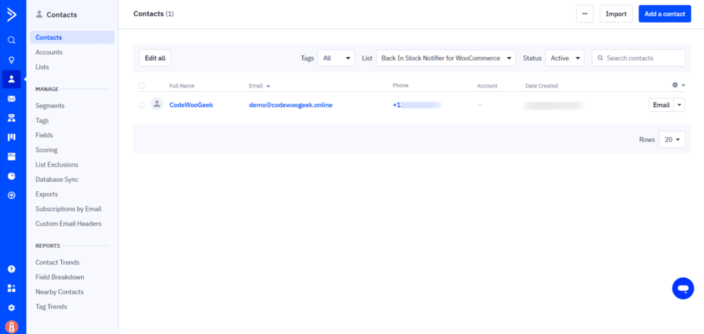 ActiveCampaign - Back In Stock Notifier for WooCommerce screenshot 7