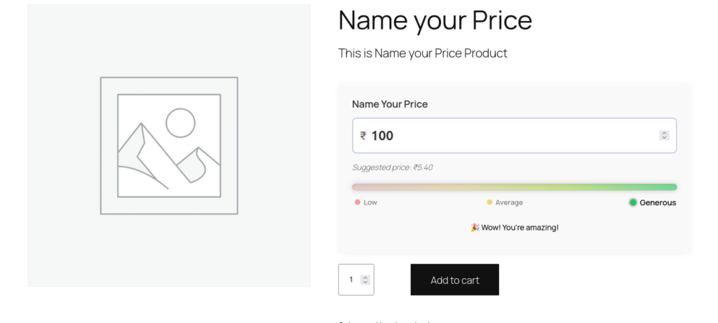 Inputo - Name Your Price for WooCommerce screenshot 2