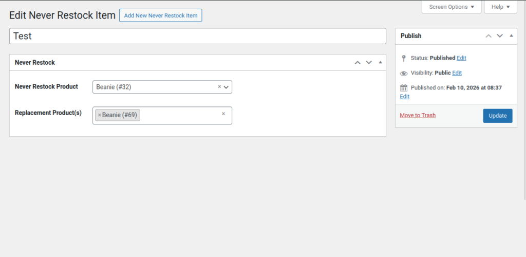Never Restock Add-on - Back In Stock Notifier for WooCommerce screenshot 3