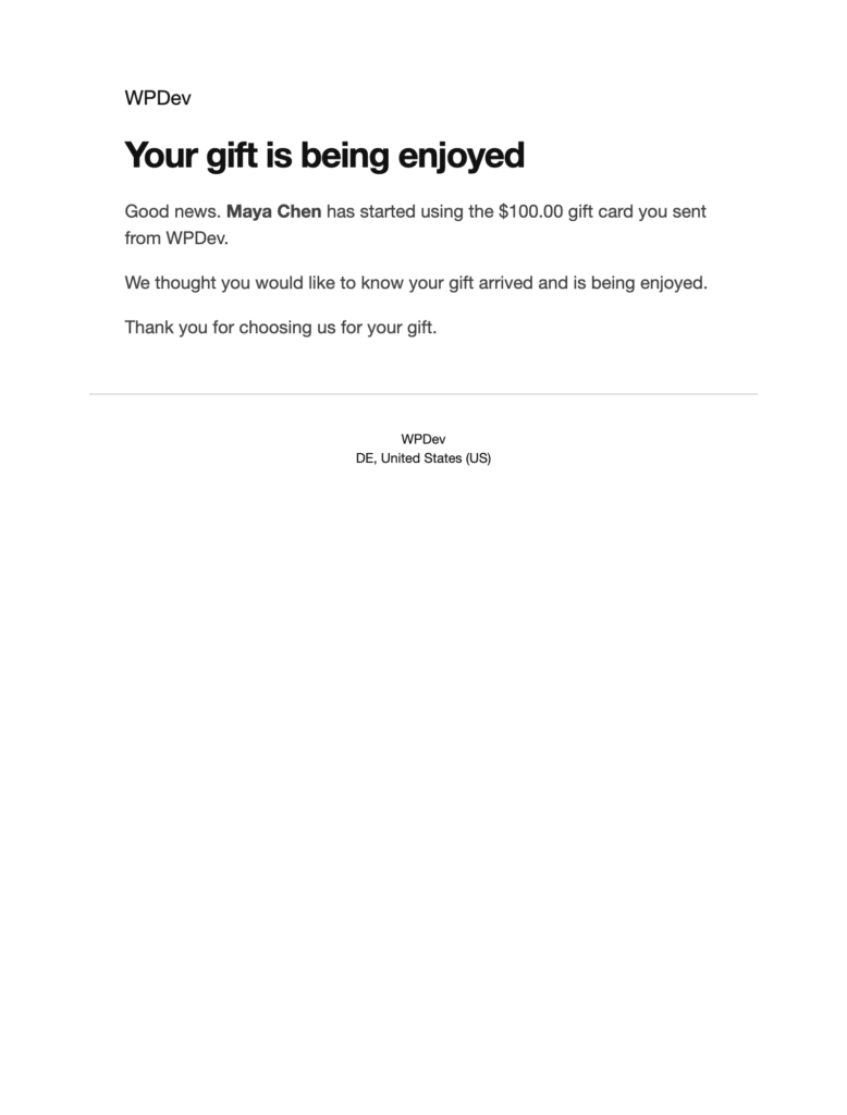Presentero - Gift Cards for WooCommerce screenshot 7