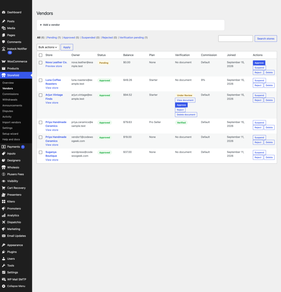 Storefold - Multivendor Marketplace for WooCommerce screenshot 4