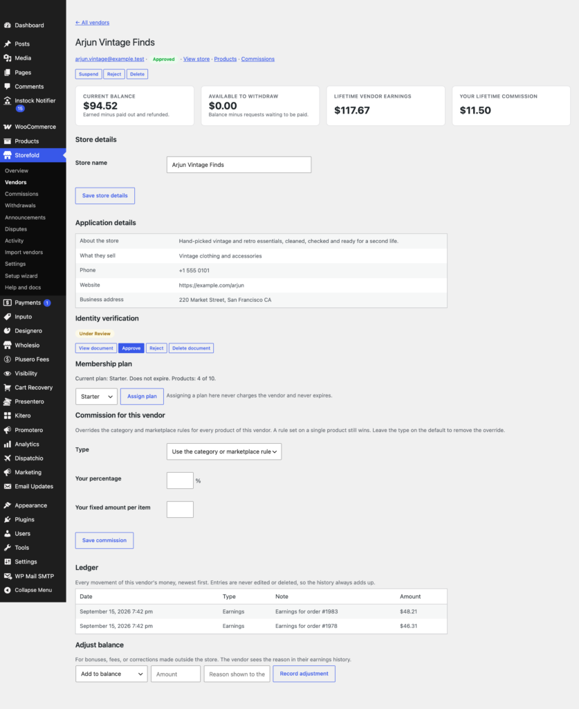 Storefold - Multivendor Marketplace for WooCommerce screenshot 5