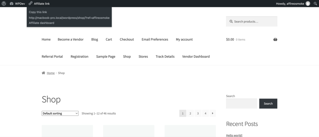 Affireo - Affiliates for WooCommerce screenshot 11
