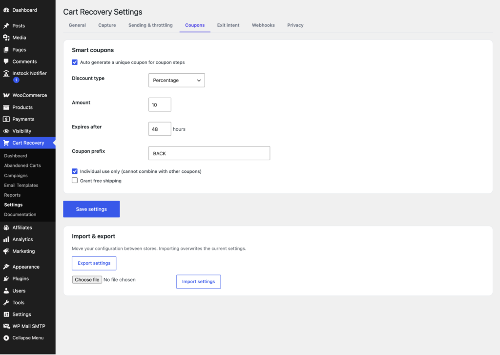 Recovero - Cart Abandonment Recovery for WooCommerce screenshot 12