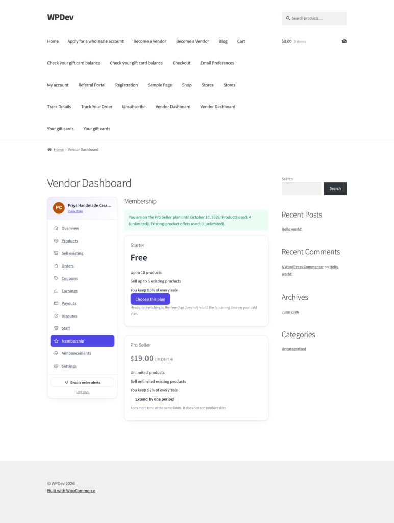 Storefold - Multivendor Marketplace for WooCommerce screenshot 12