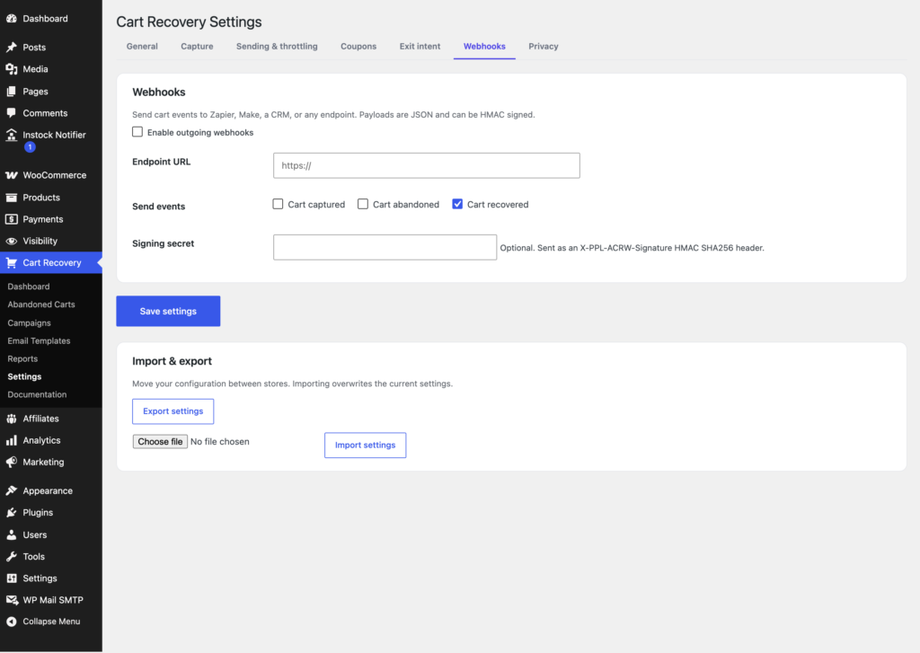 Recovero - Cart Abandonment Recovery for WooCommerce screenshot 14