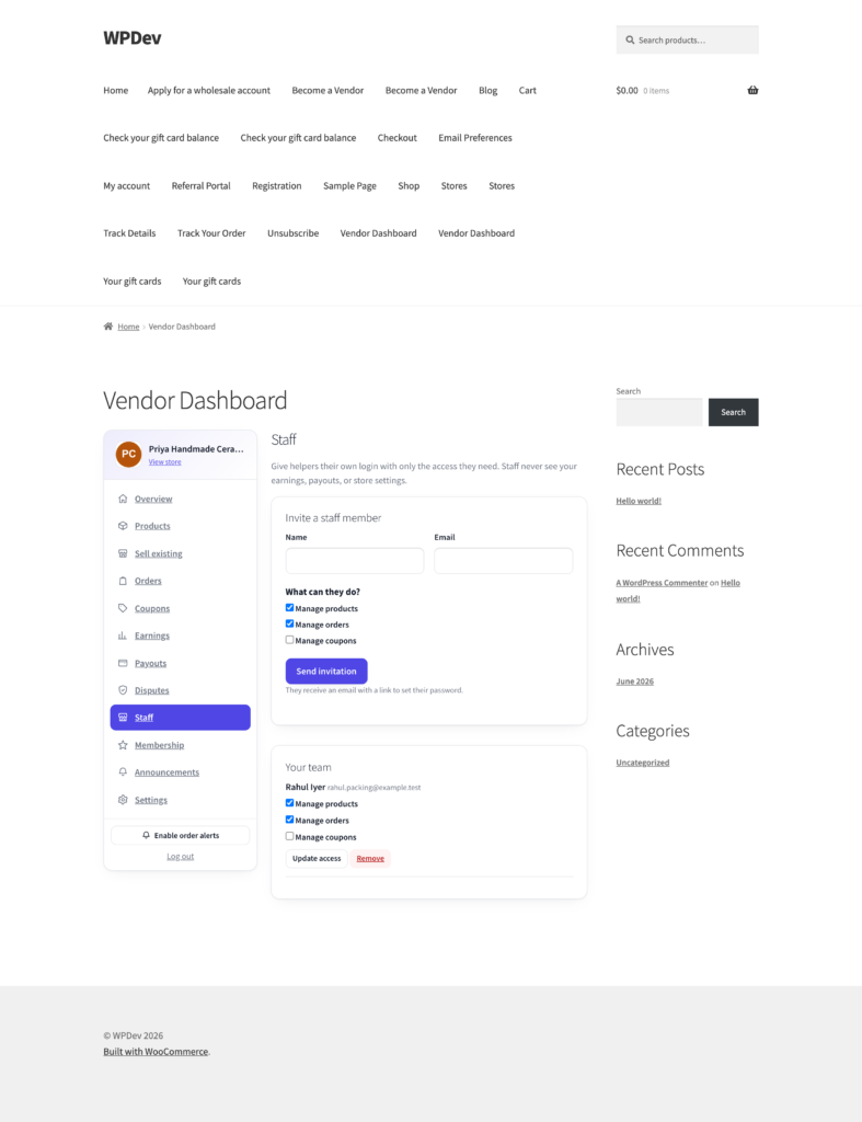 Storefold - Multivendor Marketplace for WooCommerce screenshot 14