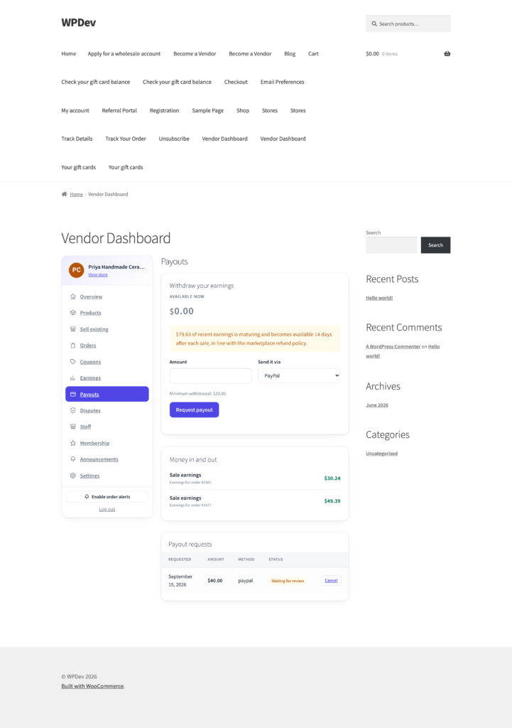 Storefold - Multivendor Marketplace for WooCommerce screenshot 16