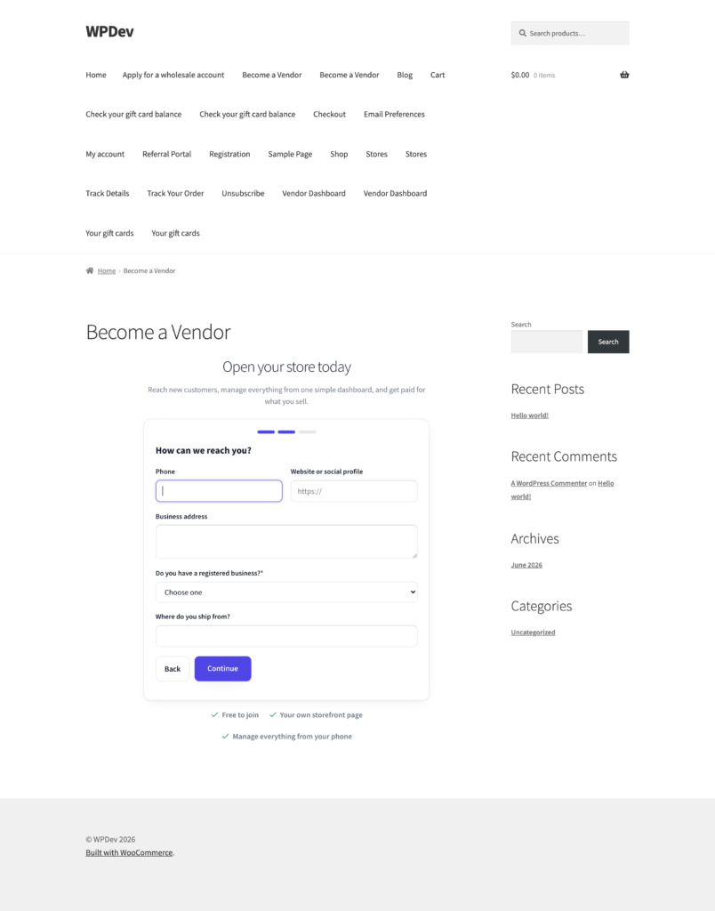 Storefold - Multivendor Marketplace for WooCommerce screenshot 20