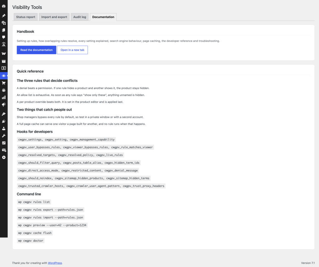 WooCommerce Hide Products screenshot 14