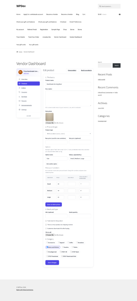 Storefold - Multivendor Marketplace for WooCommerce Free screenshot 9