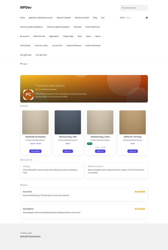 Storefold - Multivendor Marketplace for WooCommerce Free screenshot 10