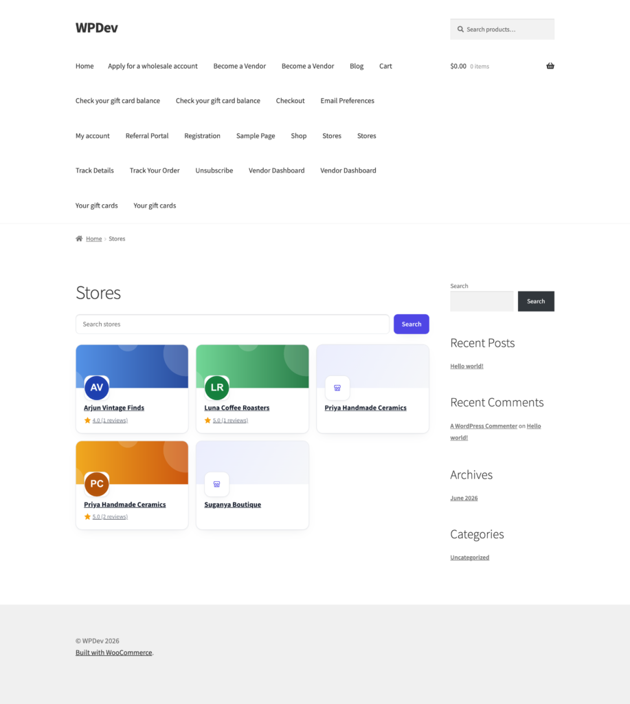 Storefold - Multivendor Marketplace for WooCommerce Free screenshot 14