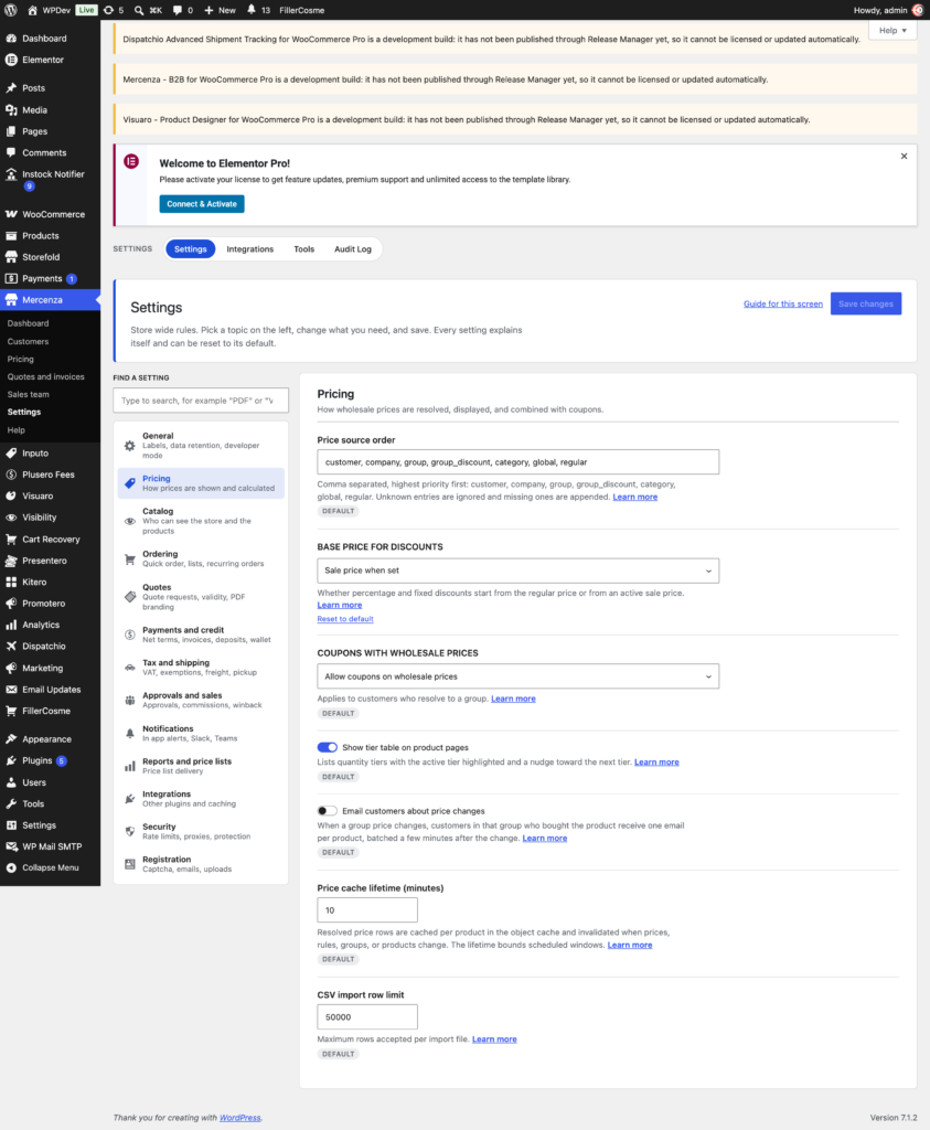 Mercenza - B2B for WooCommerce screenshot 4