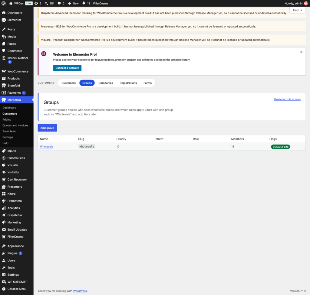 Mercenza - B2B for WooCommerce screenshot 7