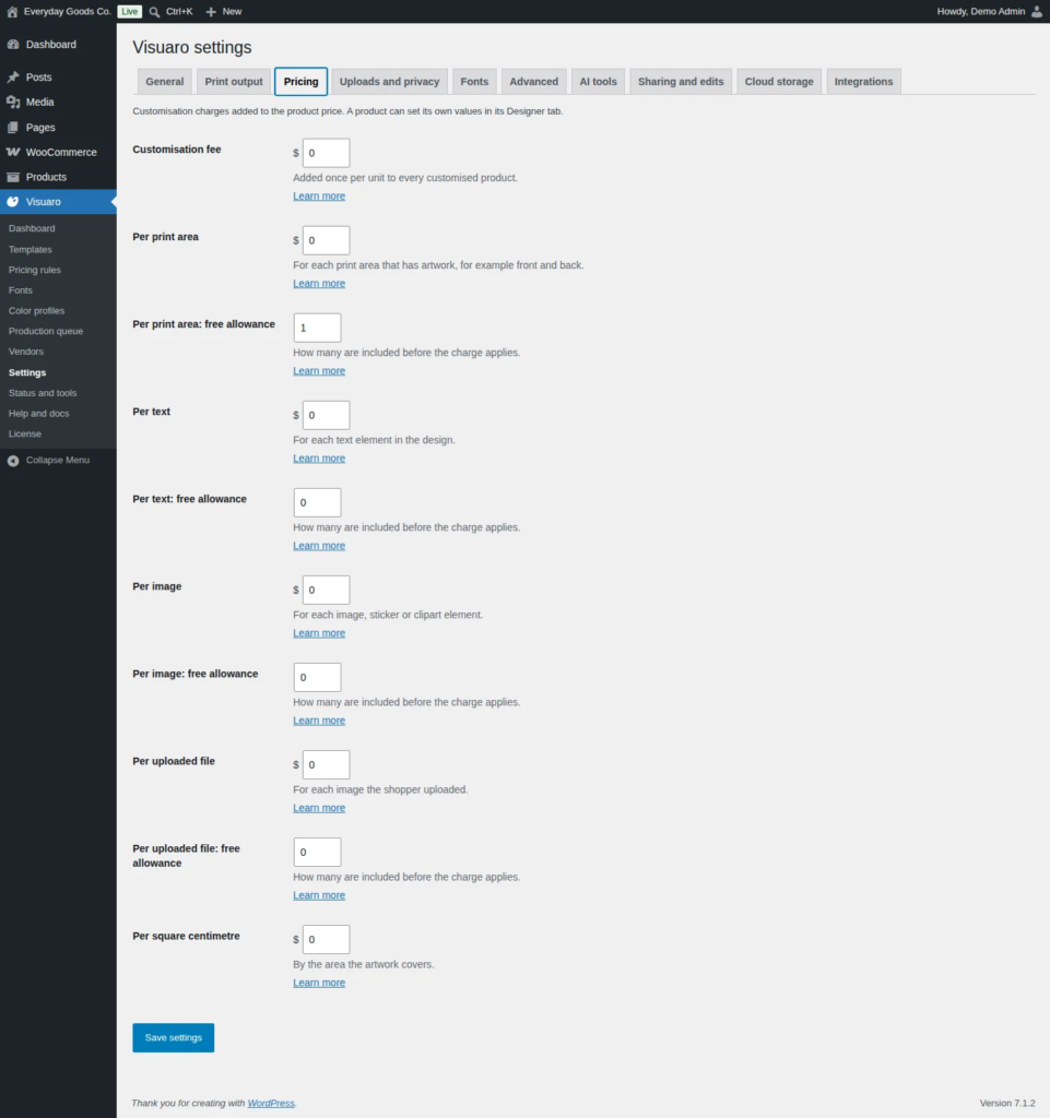 Visuaro - Product Designer for WooCommerce screenshot 2