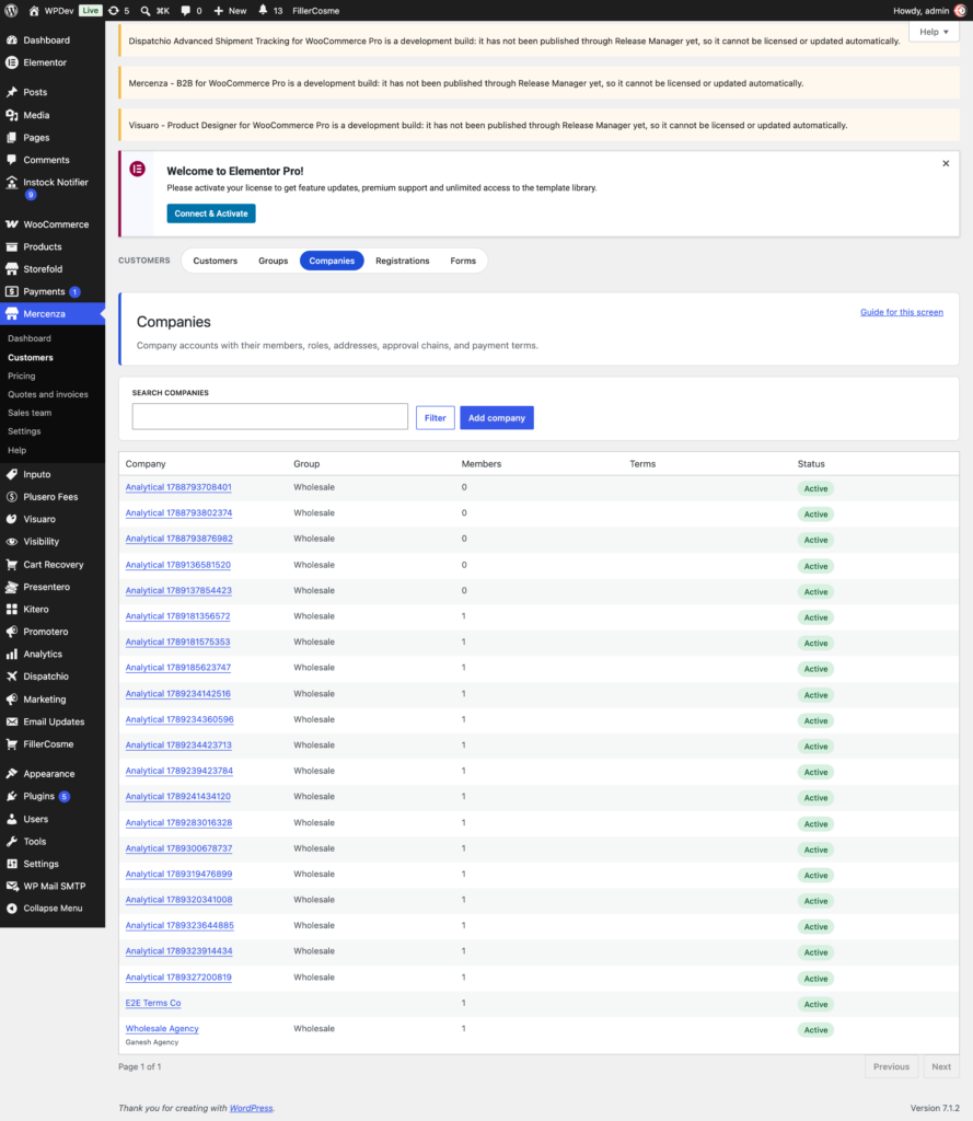 Mercenza - B2B for WooCommerce screenshot 9