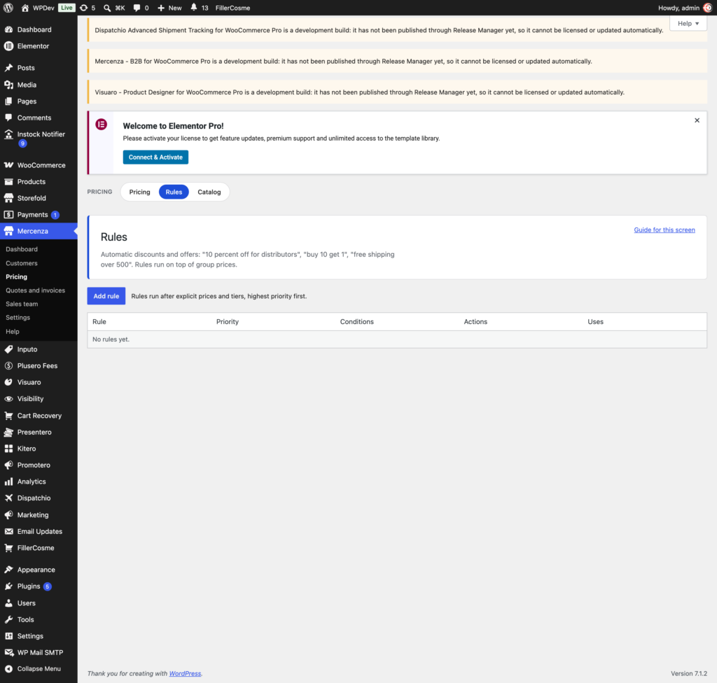 Mercenza - B2B for WooCommerce screenshot 11