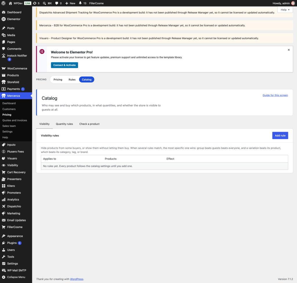 Mercenza - B2B for WooCommerce screenshot 12