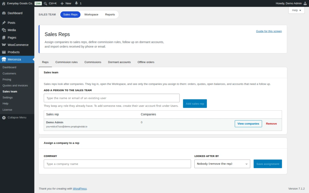 Mercenza - B2B for WooCommerce screenshot 12