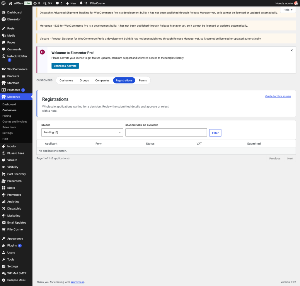 Mercenza - B2B for WooCommerce screenshot 13