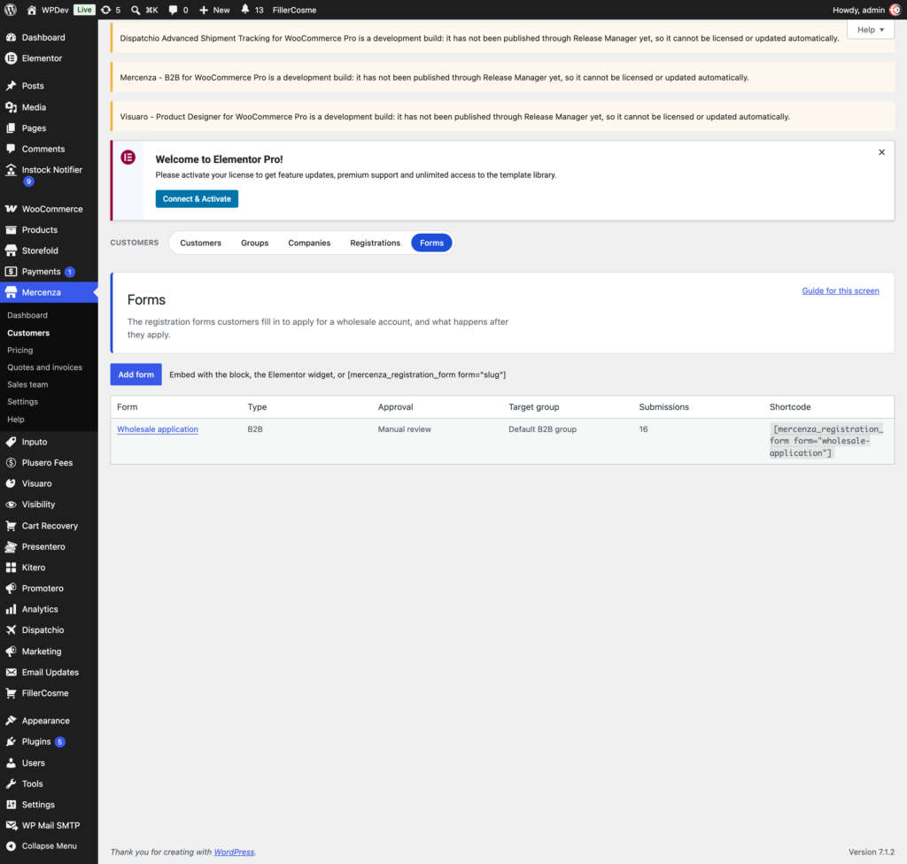 Mercenza - B2B for WooCommerce screenshot 14
