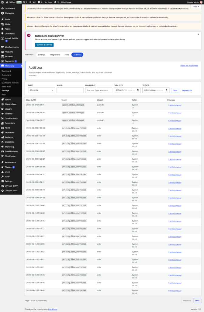 Mercenza - B2B for WooCommerce screenshot 15