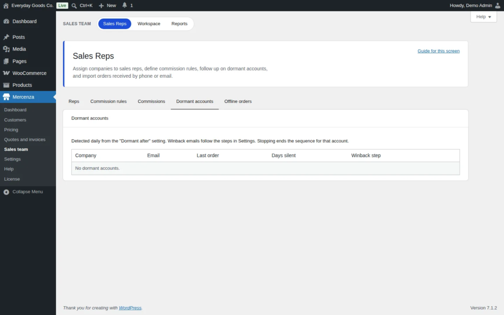 Mercenza - B2B for WooCommerce screenshot 15