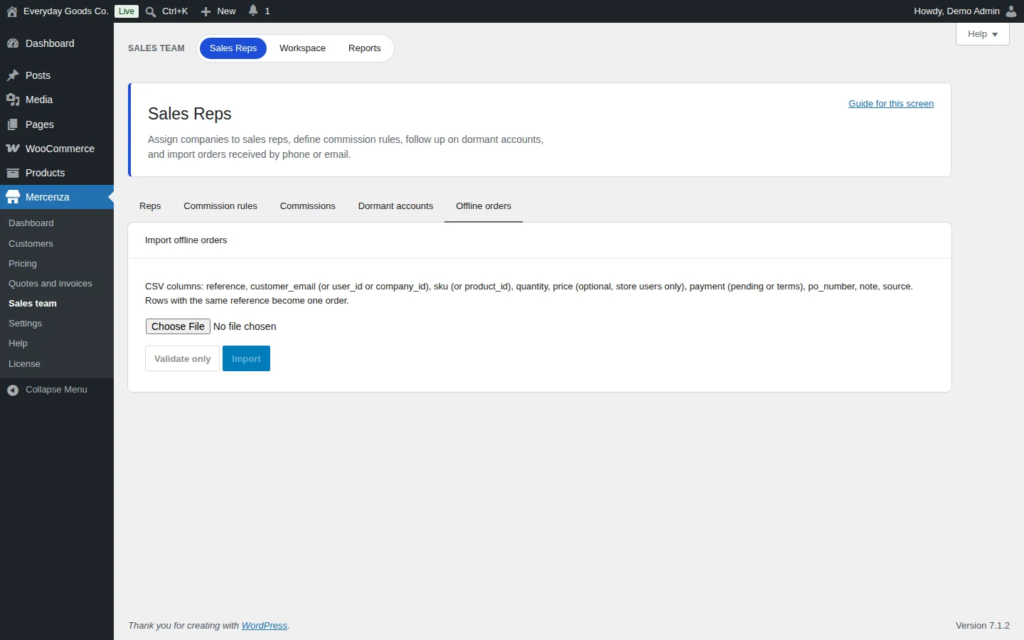 Mercenza - B2B for WooCommerce screenshot 16