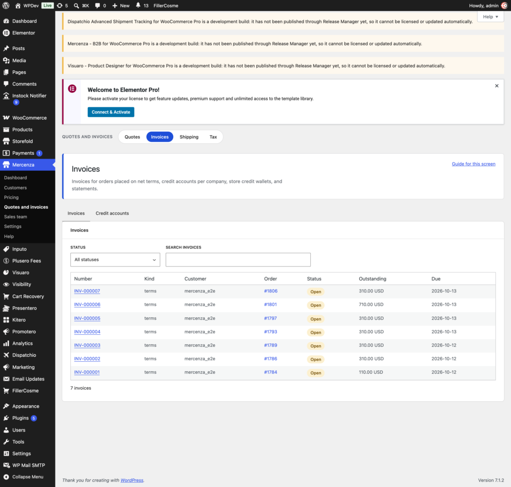 Mercenza - B2B for WooCommerce screenshot 23