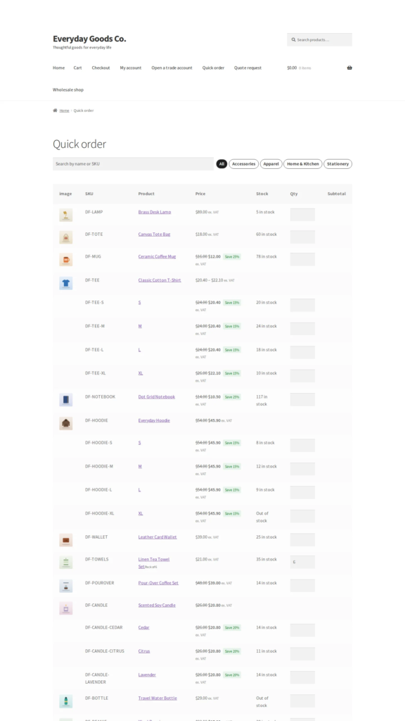 Mercenza - B2B for WooCommerce screenshot 23