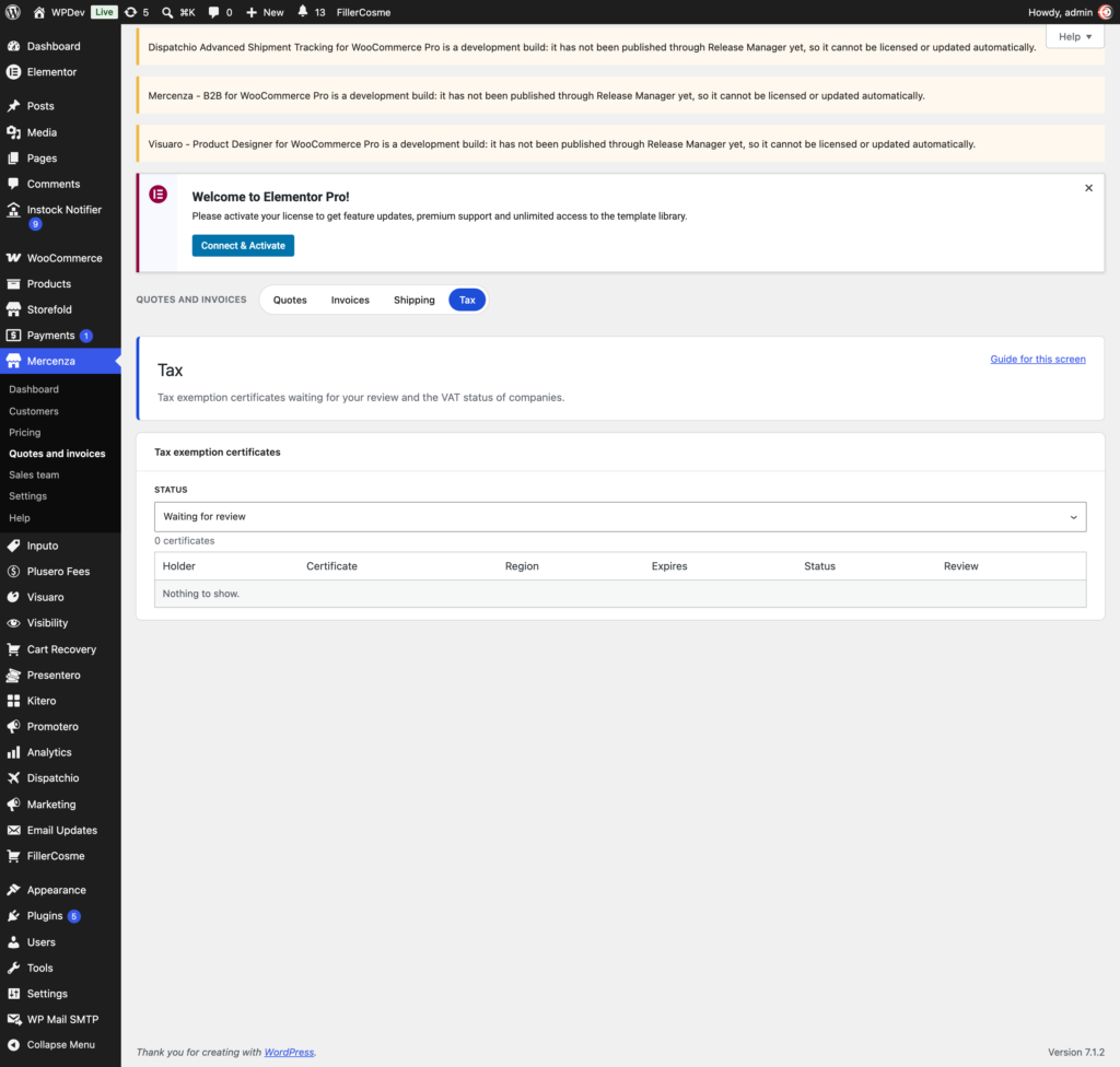 Mercenza - B2B for WooCommerce screenshot 25