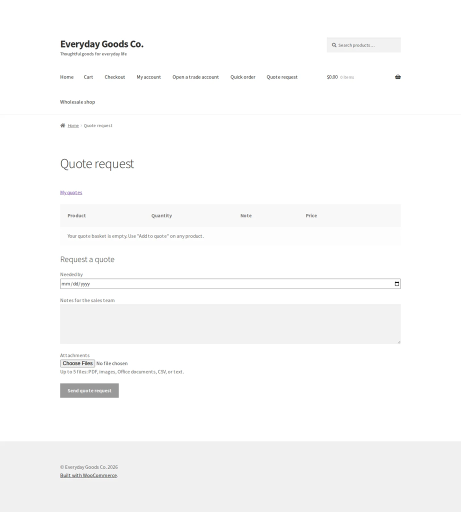 Mercenza - B2B for WooCommerce screenshot 25