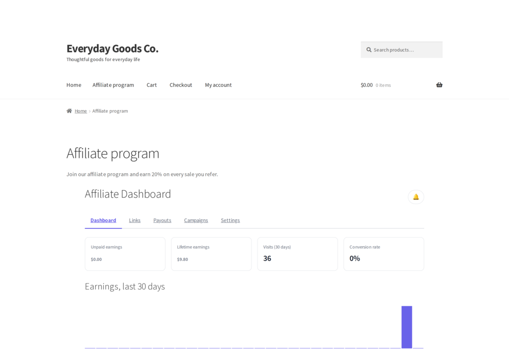 Affireo - Affiliates for WooCommerce screenshot 3