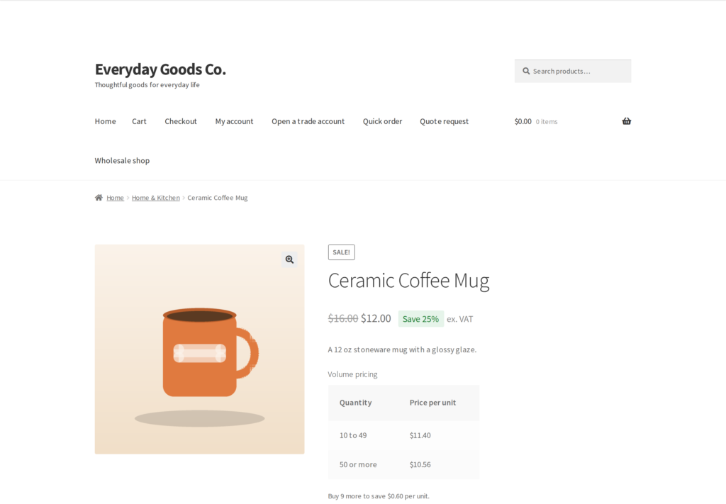 Mercenza - B2B for WooCommerce screenshot 4