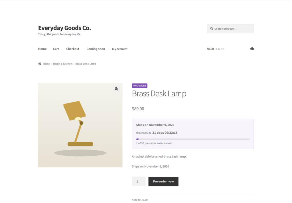 Anticipo - Pre-Orders for WooCommerce screenshot 5