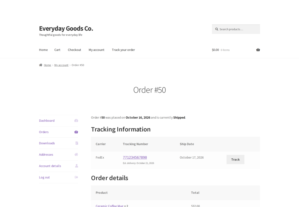 Dispatchio - Advanced Shipment Tracking for WooCommerce screenshot 5