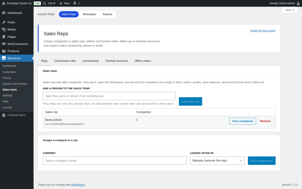 Mercenza - B2B for WooCommerce screenshot 10