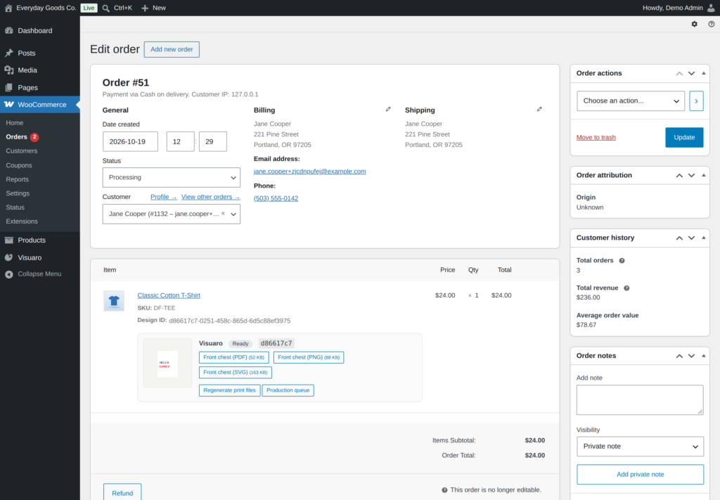 Visuaro - Product Designer for WooCommerce Free screenshot 2